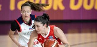 A Milli Kadın Basketbol Takımı, Rusya'yı devirdi