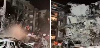 İran'ın vurduğu Tel Aviv'deki yıkım kameralara yansıdı