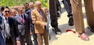 Erdoğan'ın ayakkabısıyla ilgili iddiaya İletişim Başkanlığı'ndan yalanlama