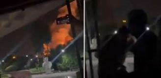 Korku dolu anlar! Türk sporcular savaşın ortasında kaldı