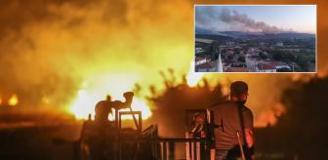 Tekirdağ ve Çanakkale'de alevlerle mücadele! Köyler boşaltıldı, hastaneye kaldırılanlar var