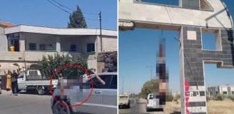 Bölgeden gelen görüntüler korkunç! Dürziler, öldürdükleri Arapları araba önünde gezdiriyor