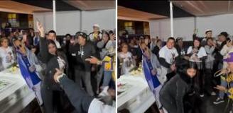 Kocasının tabutunun yanında twerk yapan kadın sosyal medyayı ikiye böldü