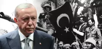 Cumhurbaşkanı Erdoğan'dan Kıbrıs Barış Harekatı mesajı
