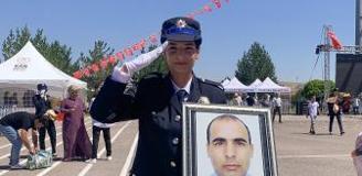 Şehit polisin kızı da polis oldu