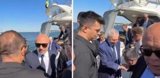 Aziz Yıldırım ve Hakan Bilal Kutlualp, tarihi toplantıya birlikte geldi