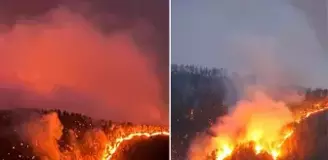 Kahramanmaraş alevlere teslim oldu! 3 ev yandı