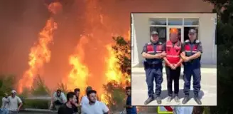 Bursa'da sahte AKUT'çu yangın bölgesinde yakalandı
