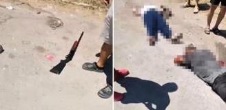 Sokak ortasında dehşet: Sevgilisini öldürüp aynı silahla intihara kalkıştı