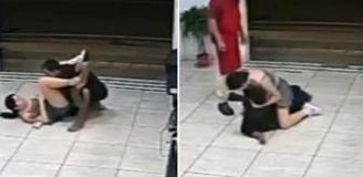 Ülke bu görüntüleri konuşuyor! Genç kadın hırsıza geçit vermedi