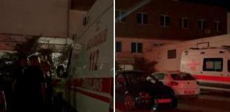 Ambulansı kilometrelerce kovalayıp sıkıştırdılar, başhekimlik bahçesine bir minibüs adam çağırdılar