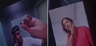 Genç kadının cezaevindeki eşiyle flörtleşmesi gündem oldu