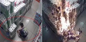 Marketteki kağıt havluları tutuşturan 10 yaşındaki çocuk hakkında karar verildi