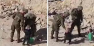 Ateşkese rağmen İsrail askerleri iki Filistin çocuğa şiddet uyguladı