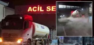 Filmleri aratmayan görüntüler! Sızan oksijen paniğe neden oldu