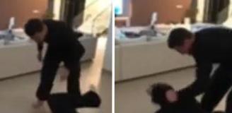 Dubai'de canlı yayında dayak skandalı:MMA dövüşçüsü, Subo'yu yere serdi