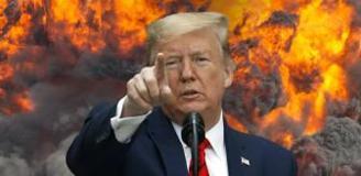 Trump'tan yeni tehdit: Yakında karadan da saldırılara başlayacağız