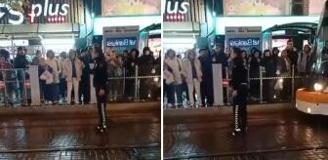 Cadde ortasında milleti toplayıp 'Terörsüz Türkiye' sürecini eleştiren polis memuru açığa alındı