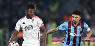 Trabzonspor ile Beşiktaş arasındaki 6 gollü muhteşem düelloda kazanan yok