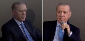 Cumhurbaşkanı Erdoğan Ahmet Kaya şarkısına böyle eşlik etti