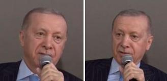 Gençlerin isteğini kırmadı! Cumhurbaşkanı Erdoğan o şiiri okudu
