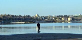 Tekirdağ'da deniz 20 metre çekildi