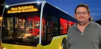 İETT otobüsü aldı, mahalleliyi peşine taktı! Akşam olunca ışıklar açılıyor, müzik başlıyor