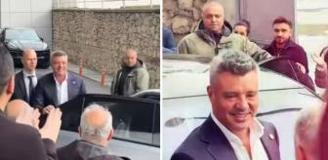 Serbest bırakılan Sadettin Saran kulüp binasında! Önce güldü sonra kendini tutamadı