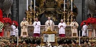 Papa XIV. Leo ilk Noel vaazında Gazze'deki insani krize dikkat çekti