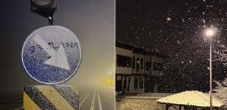 38 ilde sarı ve turuncu kodlu uyarı! İstanbul'un yanı başında kar başladı