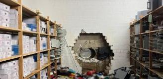 Almanya'da Noel tatilinde film gibi soygun