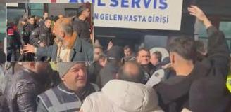 Yakalanan DEAŞ'lılara öfke seli! Halk hastaneyi ablukaya aldı