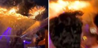 İsviçre'deki bar yangınında facia hızla gelirken, anlamayıp eğlenmeye devam etmişler