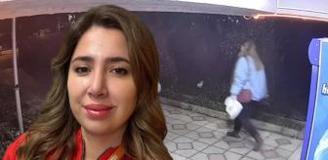 Sırra kadem basan Elif Kumal'ın kampa gitmek için evden çıktığı anlar