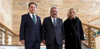 Hapisten çıktı, MHP'li üst düzey ismi ziyaret etti