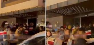 Uyuşturucu ve fuhuş skandalıyla gündeme gelen Bebek Otel'e jandarmadan baskın