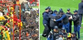 Hiç acımadılar! Dev finali gölgede bırakan görüntü