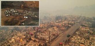 Ülke felaketi yaşıyor! 300 ev küle döndü, OHAL ilan edildi