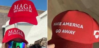 'Amerika defol git' şapkalarının satışı patladı