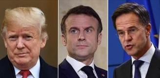 Trump'tan büyük ifşa: Macron ve Rutte'nin gizli mesajlarını paylaştı