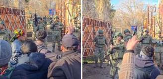 Sınırdan gelen görüntü gündem oldu: Mehmetçik'in sabır testi