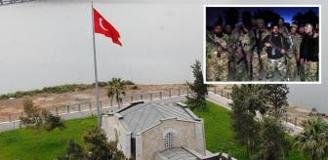 Suriye ordusu, Süleyman Şah Türbesi'ni YPG'den temizledi