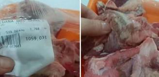 Dev zincir marketten alışveriş yapan kadın isyan etti: Allah size yedirmesin