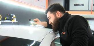 Araç sahibi ekspertizde gerçeği öğrenince fenalaştı