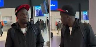 Sağa sola bakındı ama kimseyi bulamadı! Beşiktaş'a transfer olan Olaitan'ı karşılayan çıkmadı