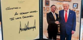 Tehditler yerini dostluğa bıraktı: Trump ve Petro'dan Beyaz Saray'da dostluk gösterisi