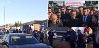 Deprem bölgesinde CHP lideri Özel'e soğuk duş: Bir grup tarafından yuhalandı