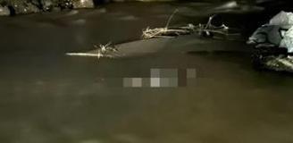 Polis kontrolünden kaçtı, 2 gün sonra ırmakta ölü bulundu