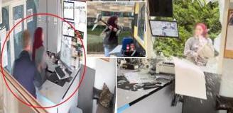 Yeni görüntüler ortaya çıktı! 'Taksi beni sevmiyor' dedi, durağı talan etti