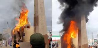 Komşu ülkede kaydedilen görüntü dünya gündemine bomba gibi düştü